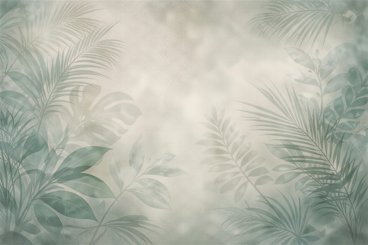 Fototapet Ceață tropicală mentolată