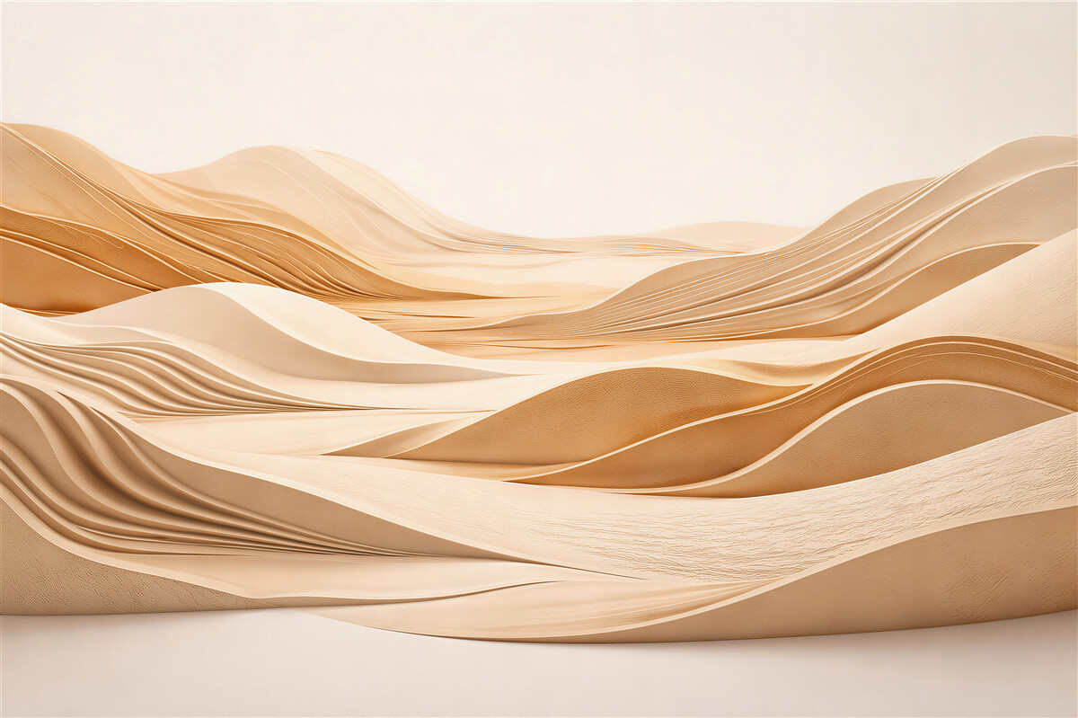 Fototapet Dune de nisip ondulate 3D