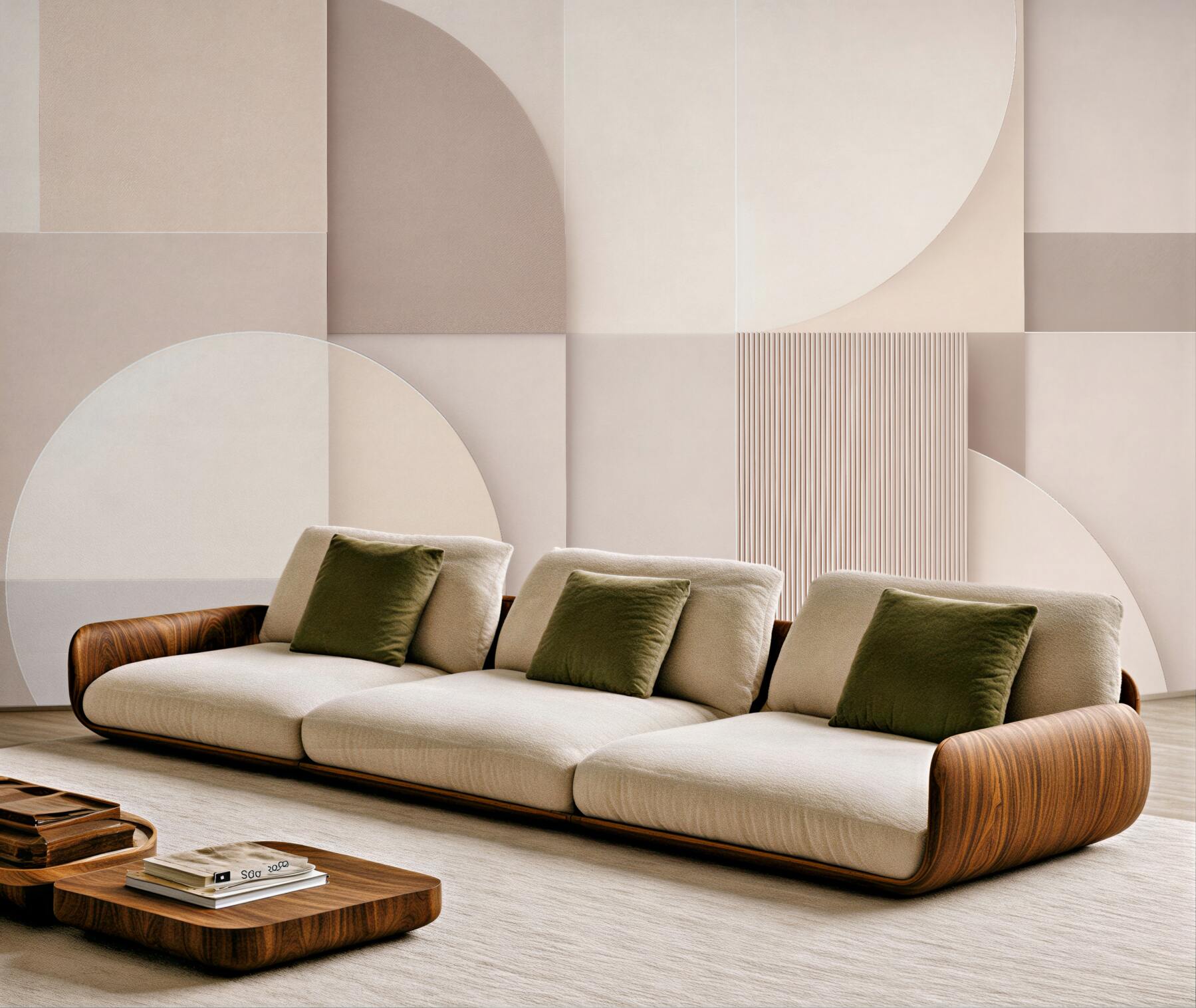 Fototapet Mozaic geometric subtil