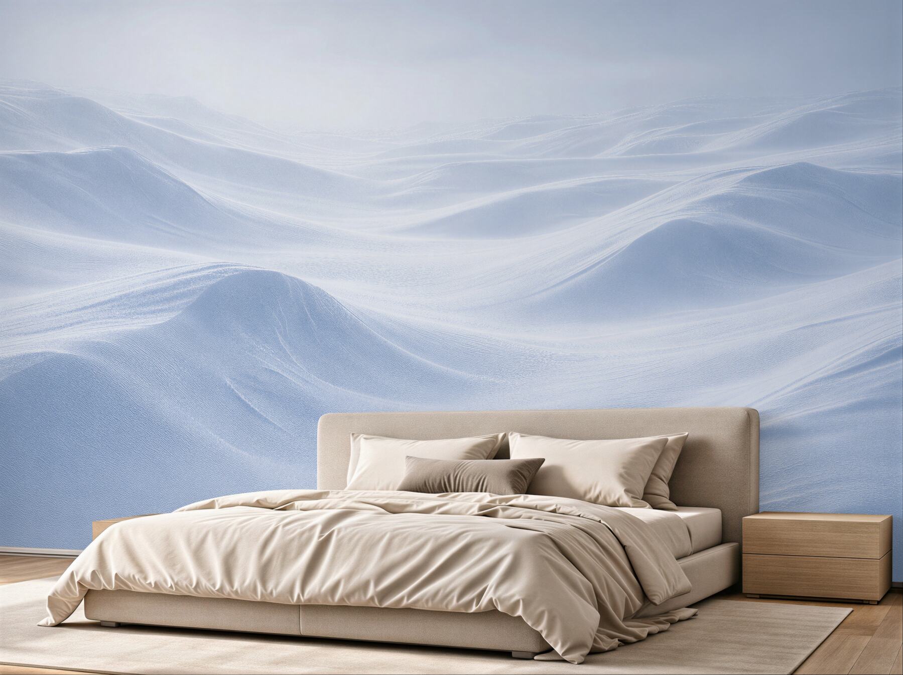 Fototapet Dune albastre eterice