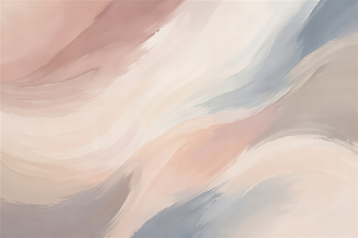 Fototapet Abstract pastelat cu tușe delicate