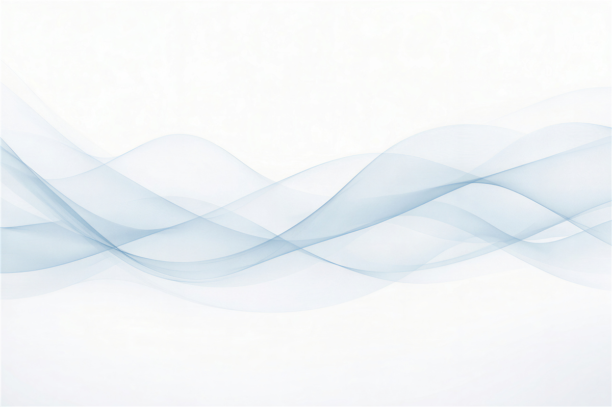 Fototapet Valuri albastre în minimalism modern