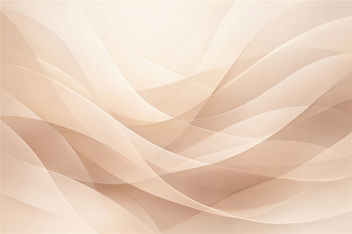 Fototapet Valuri abstracte curgătoare bej