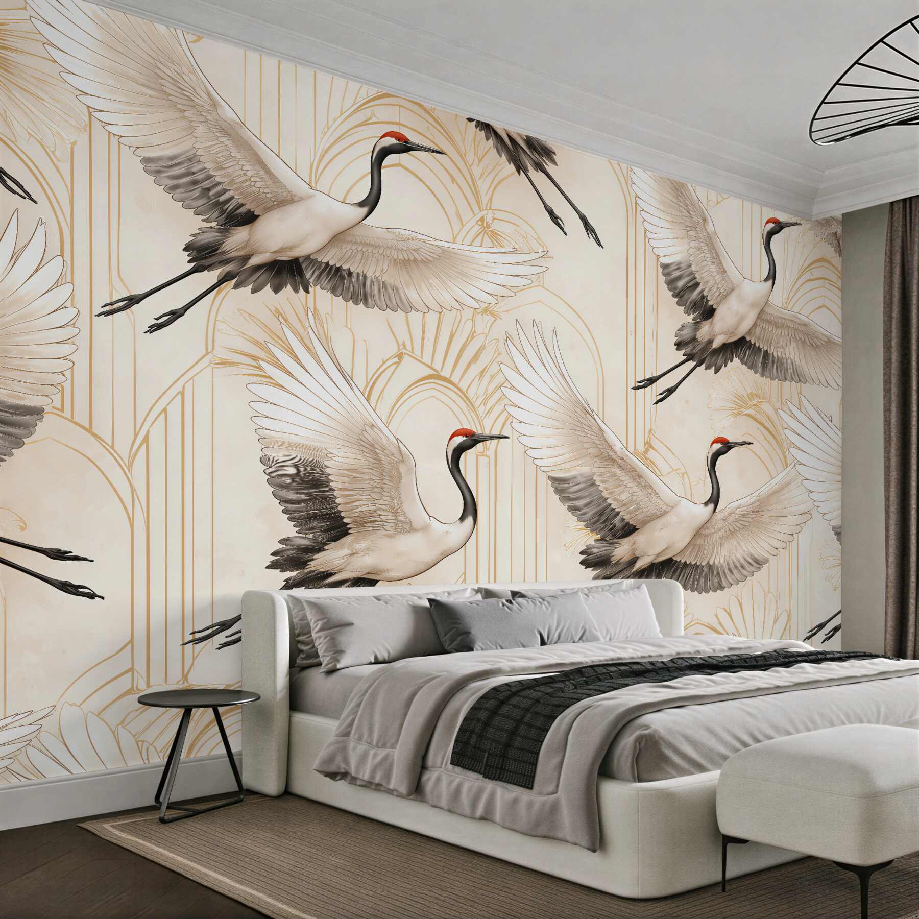 Fototapet Cocori în stil art déco elegant