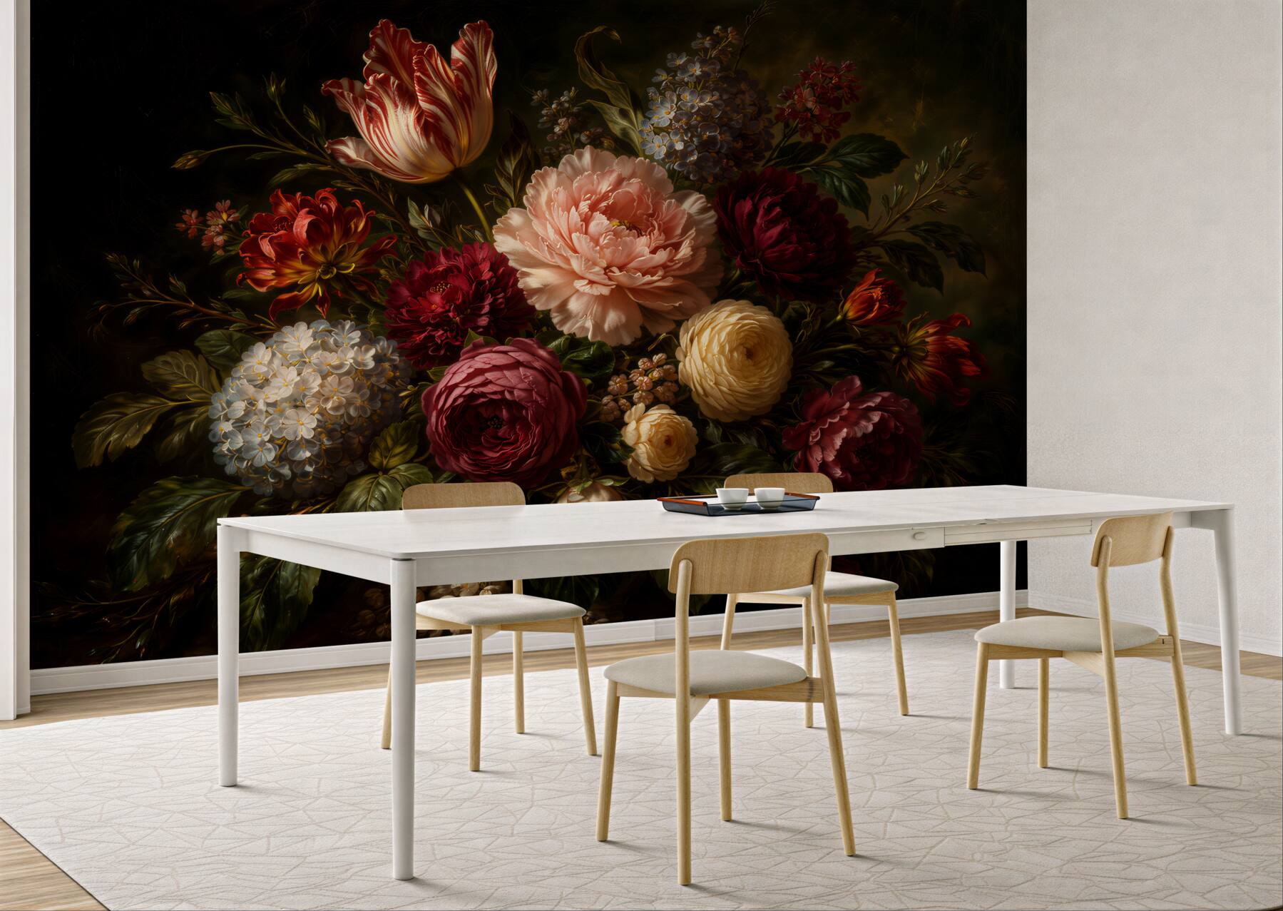 Fototapet Buchet floral baroc