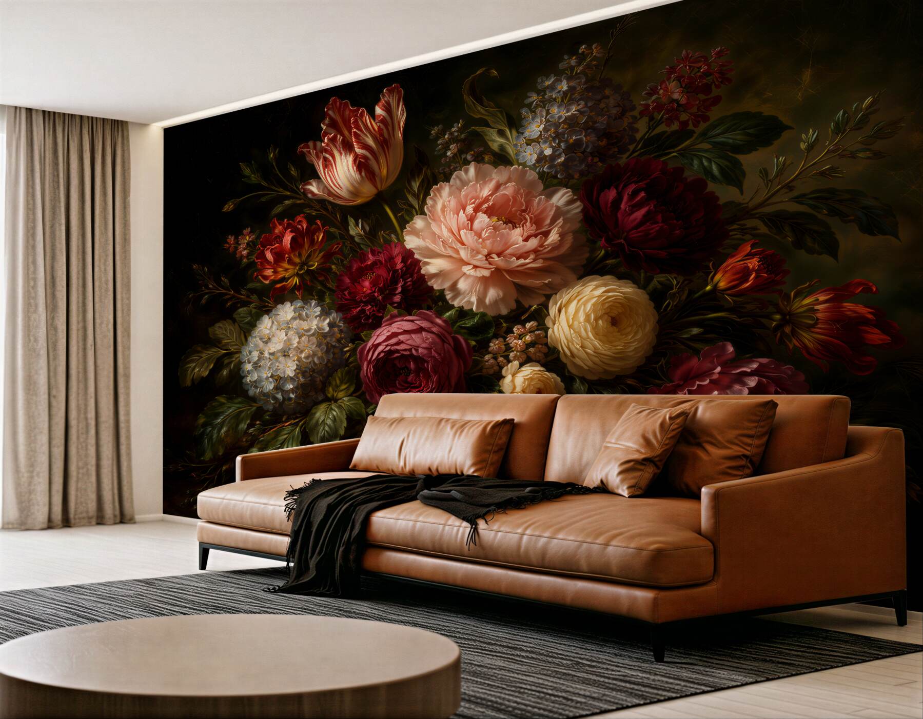 Fototapet Buchet floral baroc