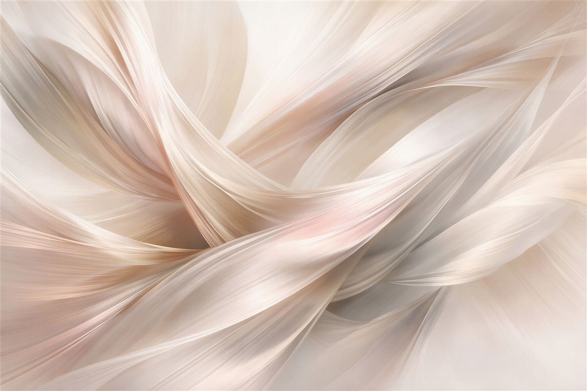 Fototapet Abstractizare mătăsoasă în bej