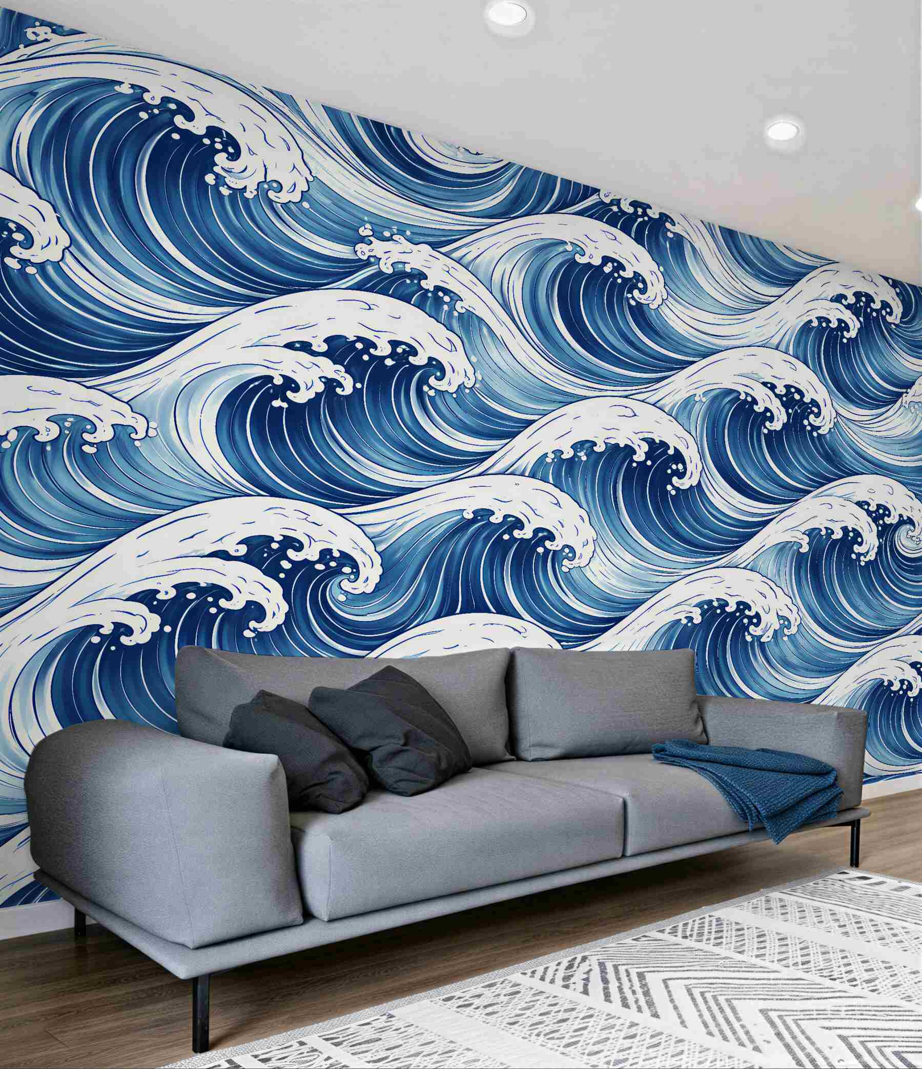 Fototapet Valuri oceanice dinamice
