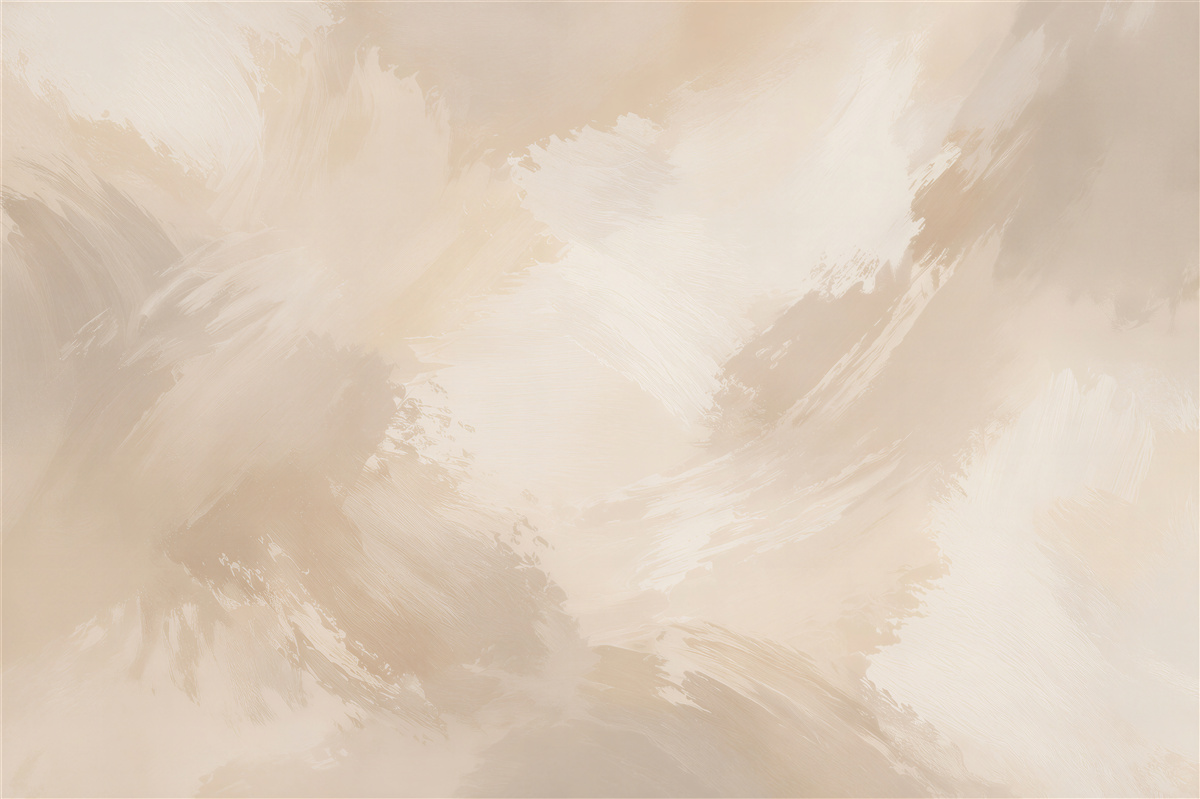 Fototapet Abstract crem realizat cu pensula