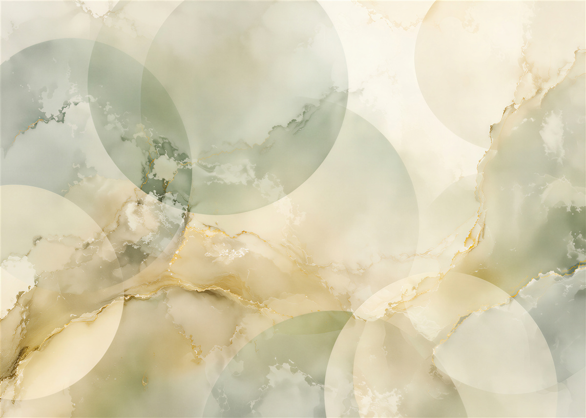 Fototapet Abstract marmorat cu auriu
