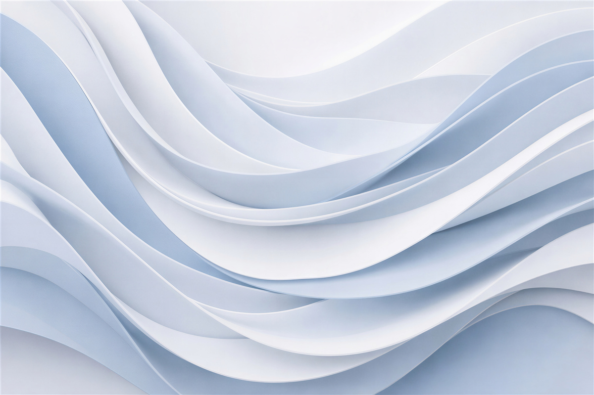 Fototapet Valuri albastre de abstracție 3D