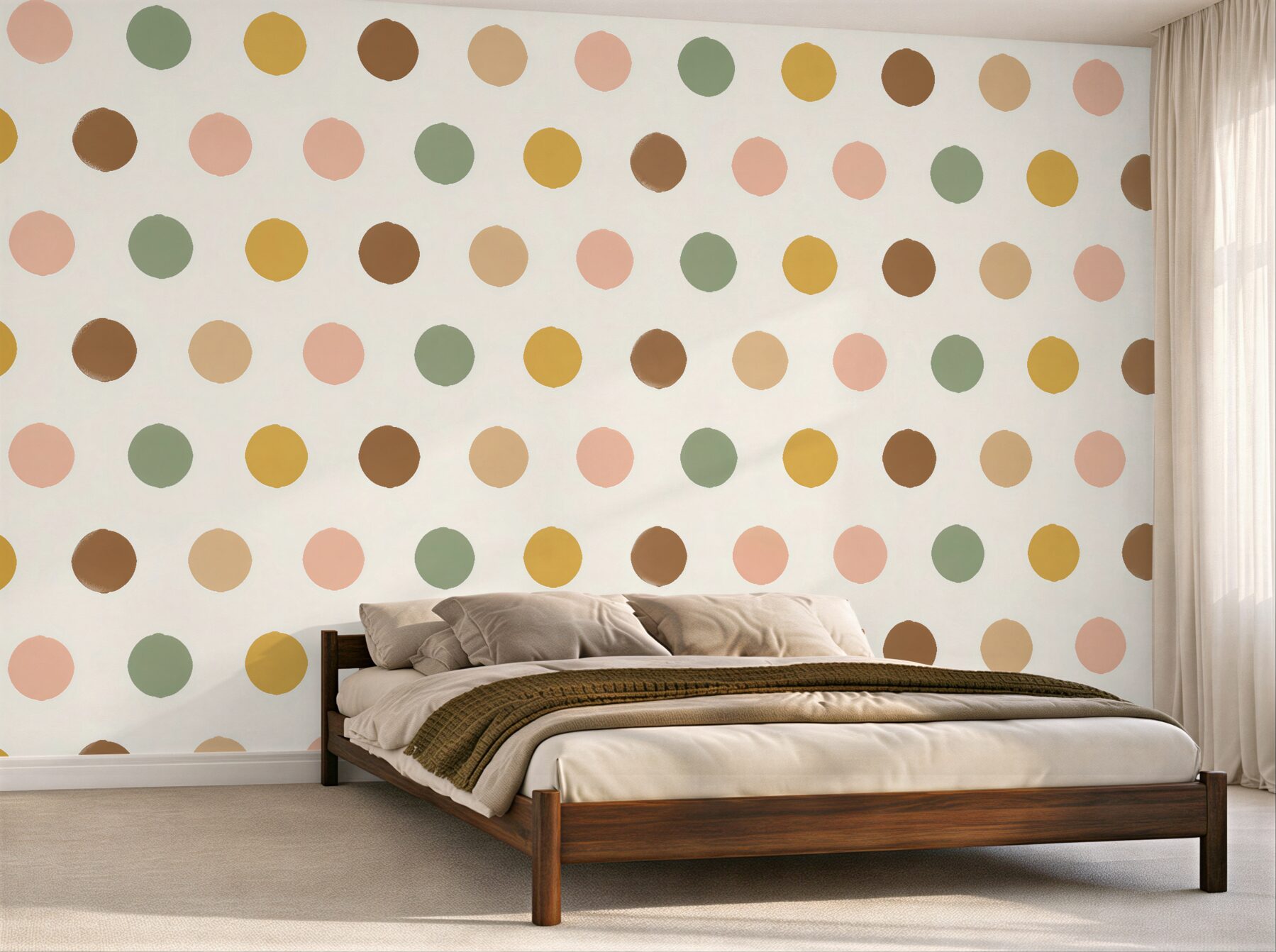 Fototapet Buline pastel retro