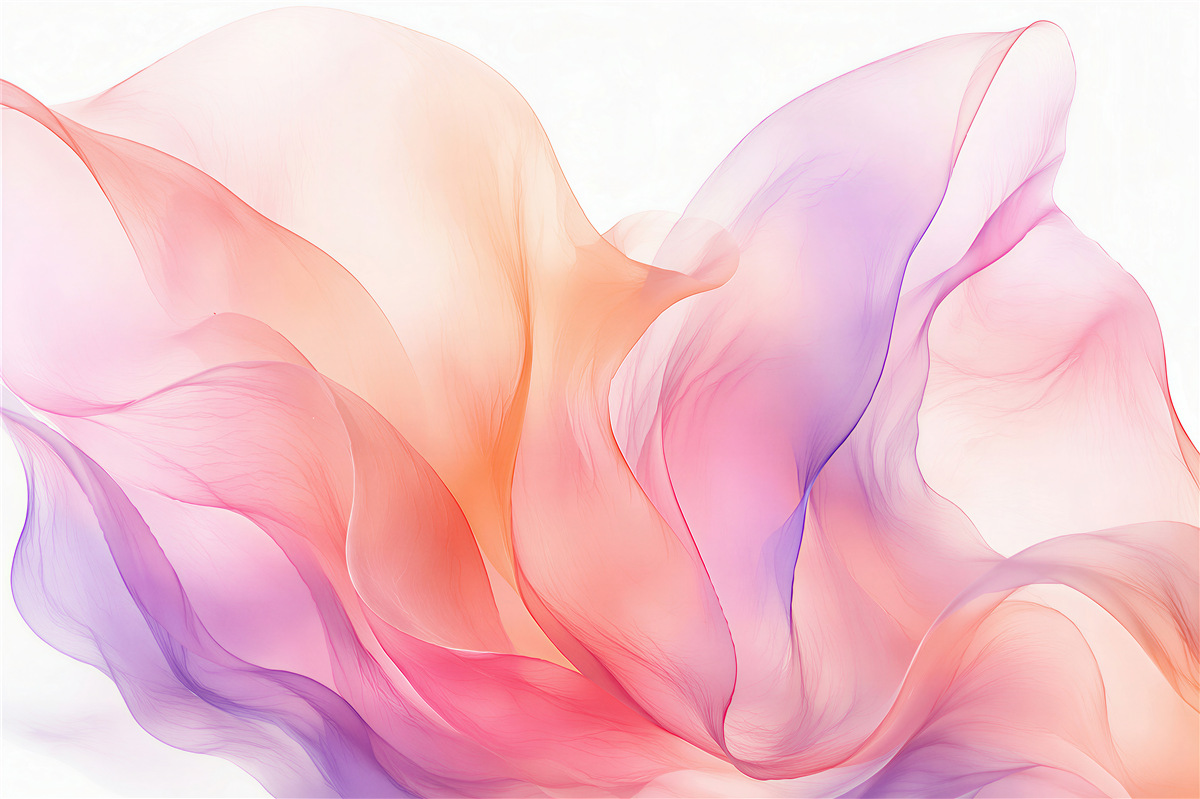Fototapet Ceață pastelată de abstract