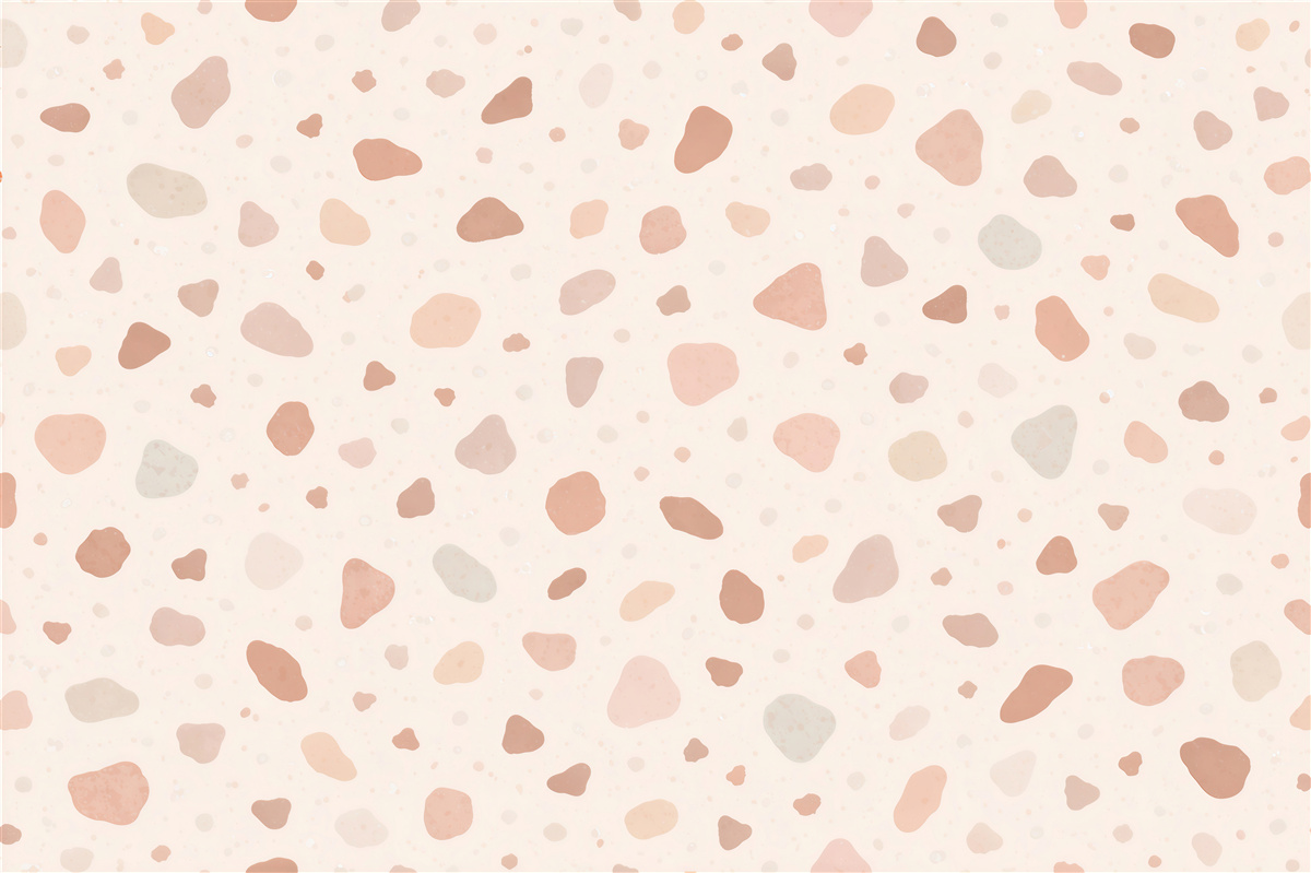 Fototapet Terrazzo pastel pudrat