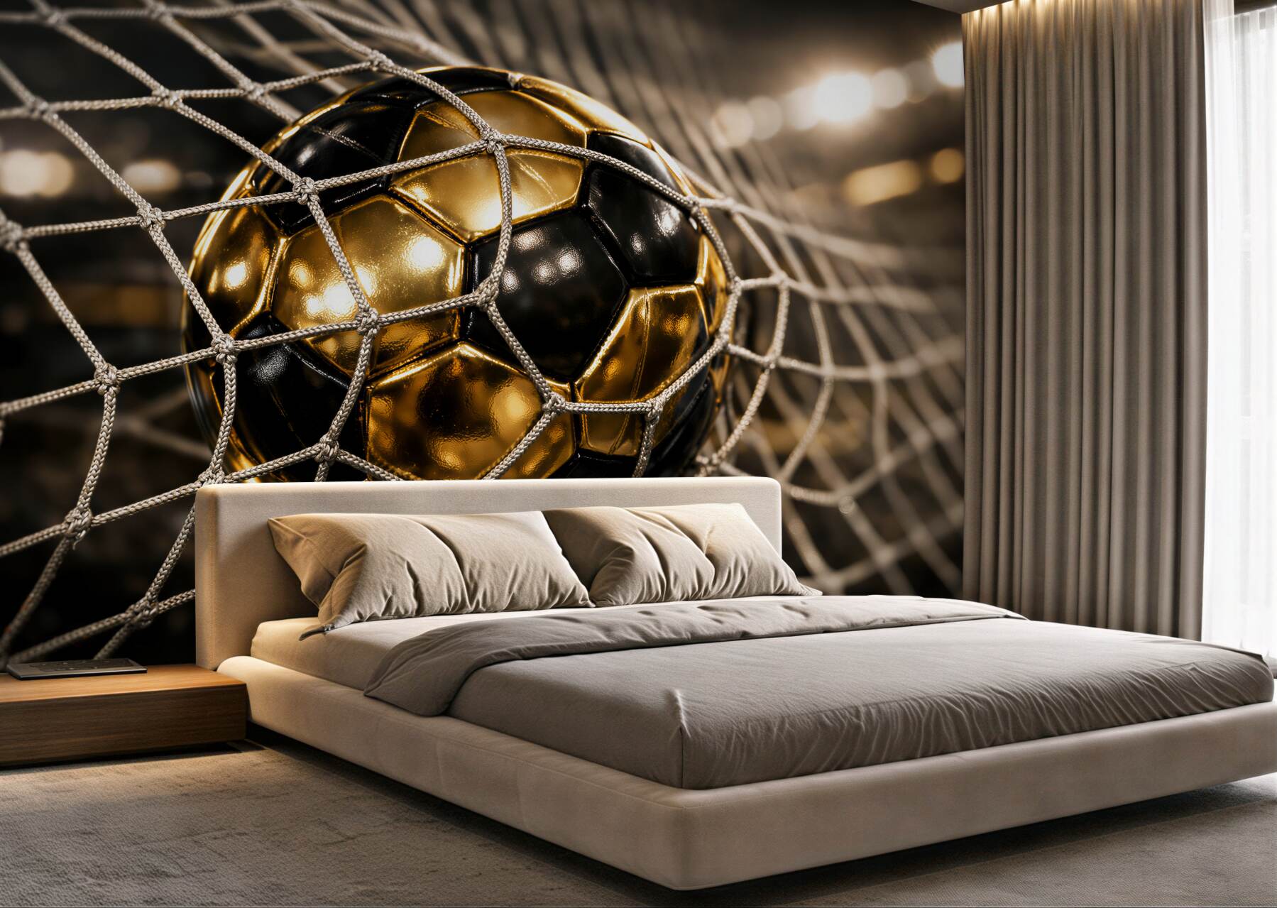 Fototapet Gol luxos în auriu