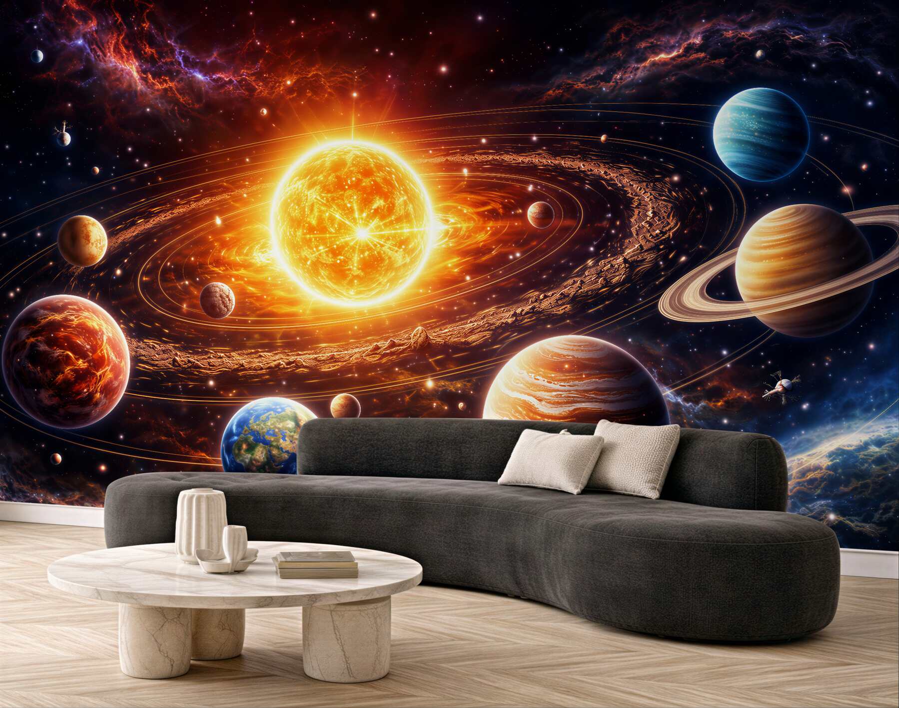Fototapet Dansul cosmic al planetelor